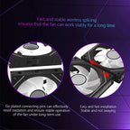 JUMPEAK MX120 360mm Modular Wireless Splicing PC 120mm Case Cooling Fan ARGB Infinite Mirror Effect For Computer Water Cooler