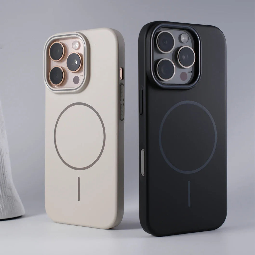 Original For Magsafe Magnetic Case for iPhone 17 Air 16 E 15 14 Plus 13 12 Mini 11 Pro XR XS Max Shockproof Matte Hard PC Cover