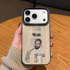 D-Drake Iceman Black Matte Phone Case For iPhone 12 11 14 13 17 16 15 Pro Max Large Lens Frame Cover