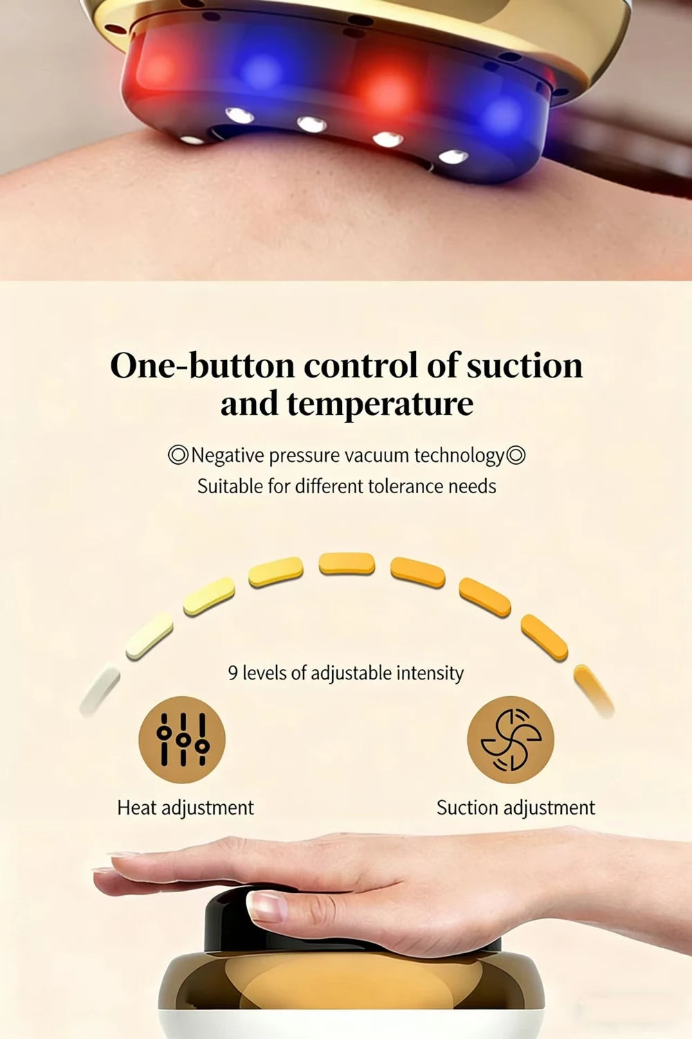 Electric Massage Brush, Universal Body Dredging Device, Scraper, Household Abdominal And Back Massager Scraping Device
