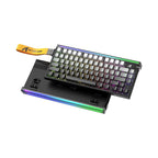 ATTACK SHARK R85 HE Wired 75% Hall Effect Rapid Trigger Mechanical RGB Gaming Keyboard with 8K Polling,0.05mm RT Accuracy