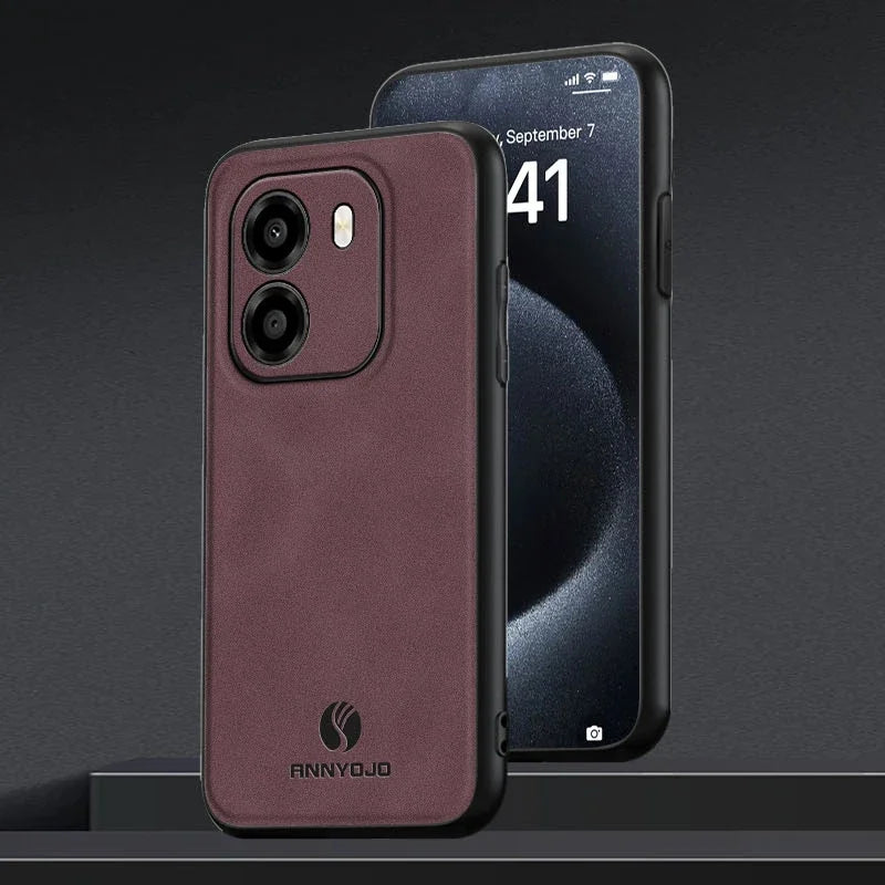 Case for Huawei Honor X6e 4G Built-in Car Magnetic Leather Shockproof Hard Phone Cases for Honor X6 E X6E Back Cover Fundas