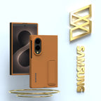 Original Genuine For Samsung Galaxy Z Fold8 Standing Case High Quality Foldable Bracket Cover ZFold8 Protector Shell & Box