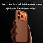 Original Technology Woven Magnetic Case For iPhone 18 17 16 15 14 13 Pro Max Fundas For Magsafe Wireless Charger Official Cover
