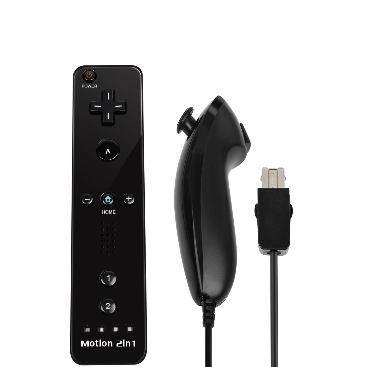 For Nintendo Wii/Will U Joystick 2in1 Wireless Remote Gamepad Controller Set Optional Motion Plus with Silicone Case Video Game