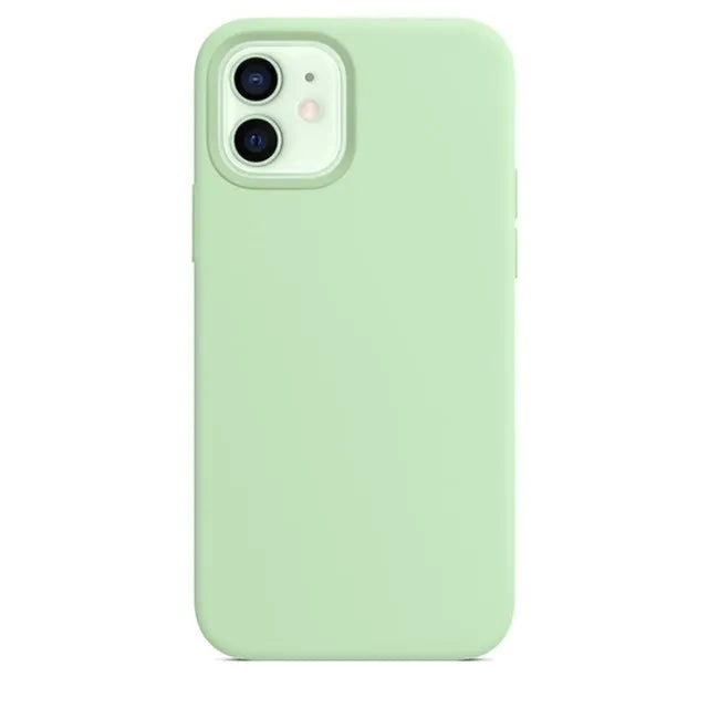 Luxury for Color Matte Case for iPhone 18 17 16 15 14 13 Pro Max 18 17 16 15 14 13 Soft Liquid Silicone Ultra Slim Cover