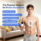 Pectus Excavatum Vacuum Bell Automatic Pump Sunken Chest Orthosis Brace