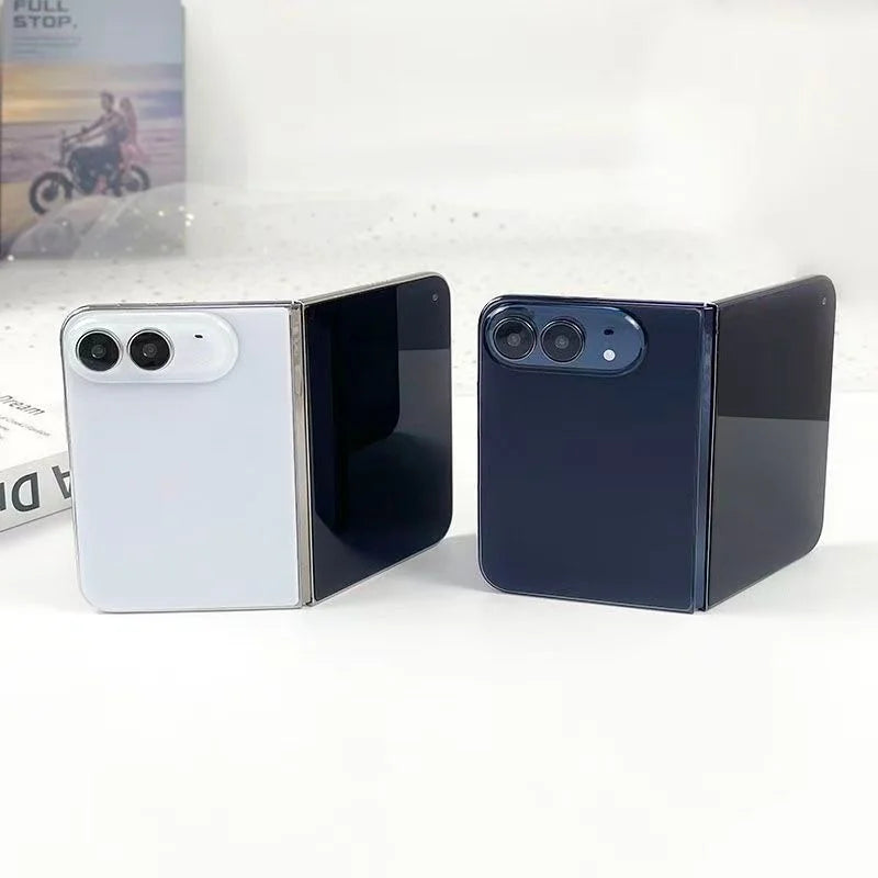 For iPhone 18 DUO Folding Dummy Phone Mockup Non-Working Display Model 1:1 Scale Fake Phone Retail Store Display Props