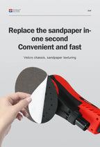 Automotive Brushless Mini Orbital Sander Orbital Grinder Concrete  Grinder for Cars Wall  Machine  Eccentric Grinding Mach