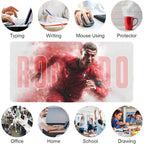 hot team R-rONALDO C Mouse Pad Mousepad Large Gaming Mouse Pad LockEdge Thickened Computer Keyboard Table Desk Mat