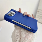 Luxury Dopamine Candy Color Matte Phone Case For iPhone Duo Fold Hinge Protection Ultra-thin Hard PC Cover For iPhone Duo Ultra