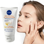 [Hydrating Firming Cream] Reduces Fine Lines and Wrinkles, Neck and Face Firming Cream - Contains Coenzyme Q10, Creatine, and Vitamin B5, Suitable for All Skin Types, Moisturizing and Firming, 80g