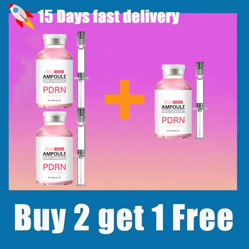 PDRN Salmon DNA Serum Ampoule Advanced Skincare Deep Repair Renew Skin Brighten Tone Strengthen Barrier Firming Facial Essence