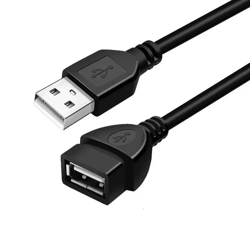 USB 2.0 Cable Extension Cable 0.6m 1m 1.5m Wire Data Transmission Line Superhighspeed Data Extension Cable For Display Projector