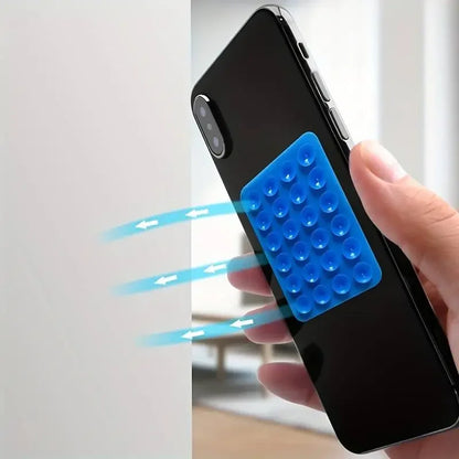 Silicone Suction Phone Holder – Wall & Desk Mount