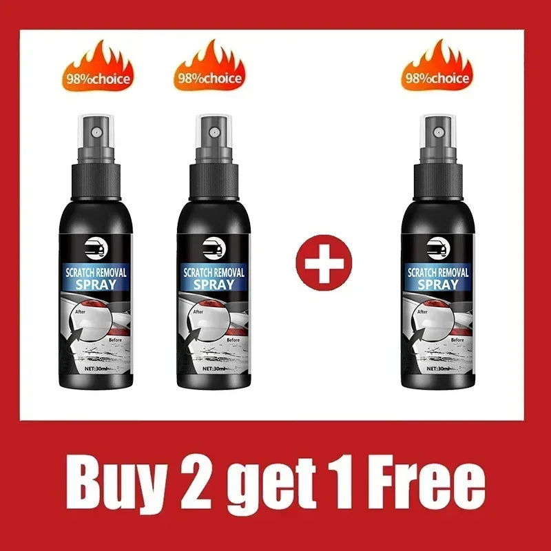 Car Scratch Remover Spray Paint Surface Cleaner Easy to Use 30ml