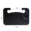 Car Steering Wheel Dining Table Tray Car Table Car Multi-functional Dinner Plate Steering Wheel Rack Plastic Card Table
