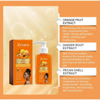 Turmeric Orange Vitamin C Body Wash Fresh Fragrance Shower Gel Moisturizing Brightening Exfoliating Deep Cleaning Smooth Skin
