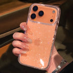 Luxury Fashion Bling Glitter Transparent Phone Case For iPhone 18 17 Pro Max 16 15 14 13 12 11 XS X XR 7 8 Plus 16E 17 Air Cover