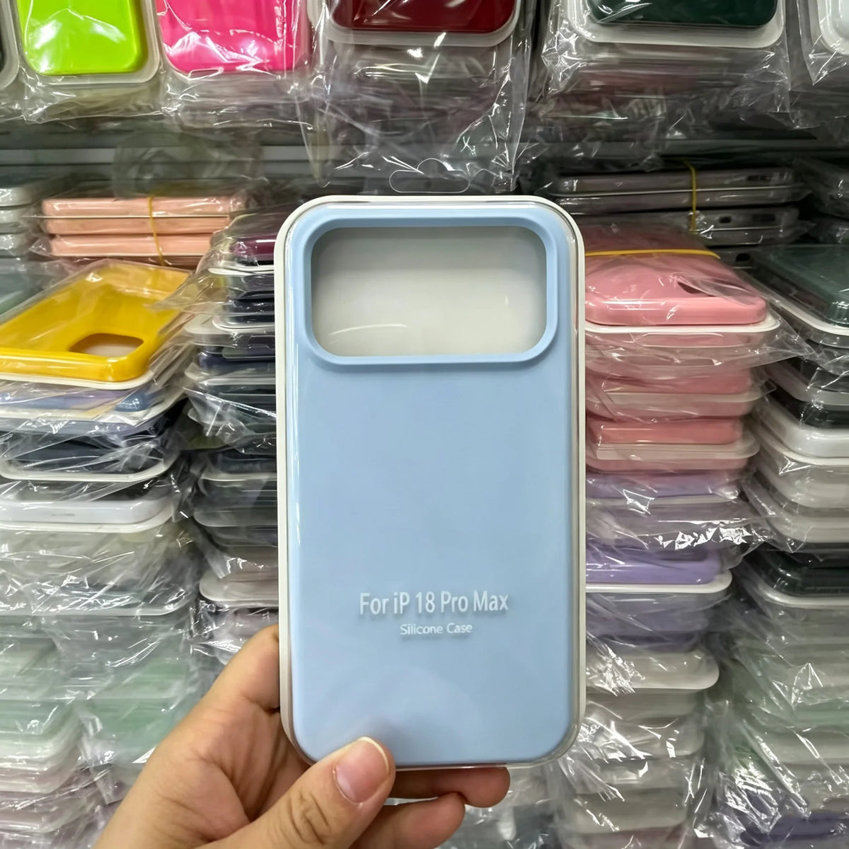 Liquid Silicone Phone Case For iPhone 18 17 16 15 Pro Max Plus Flocking Lining Anti‑Fingerprint Shockproof Protective Back Cover
