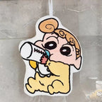 Kawaii Crayon Shin-Chan Cartoon Cute Hand Towel Water-Absorbent Coral Fleece Kitchen Quick-Drying Shower Room Supplies