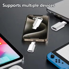 IOS To USB C Fast Charging Adaptador Lightnning To Type C Adapter USB C Data Transfer Converter for IPhone 17 15 Samsung Google