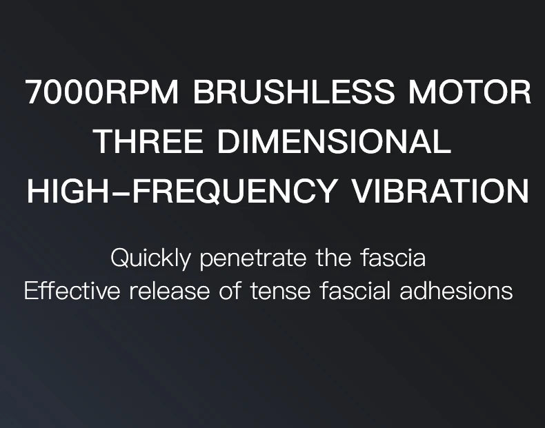 Booster Upgraded Massage Gun Powerful Handheld Cordless Deep Tissue Vibrating Muscle Massager with 3 Speeds for Sensitive Areas