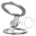 Double Sided Magnetic Suction 3 Sections Shimmering Powder Magnetic Ring Phone Holder 360° Rotatable Ultra Light Ultra Thin Allo