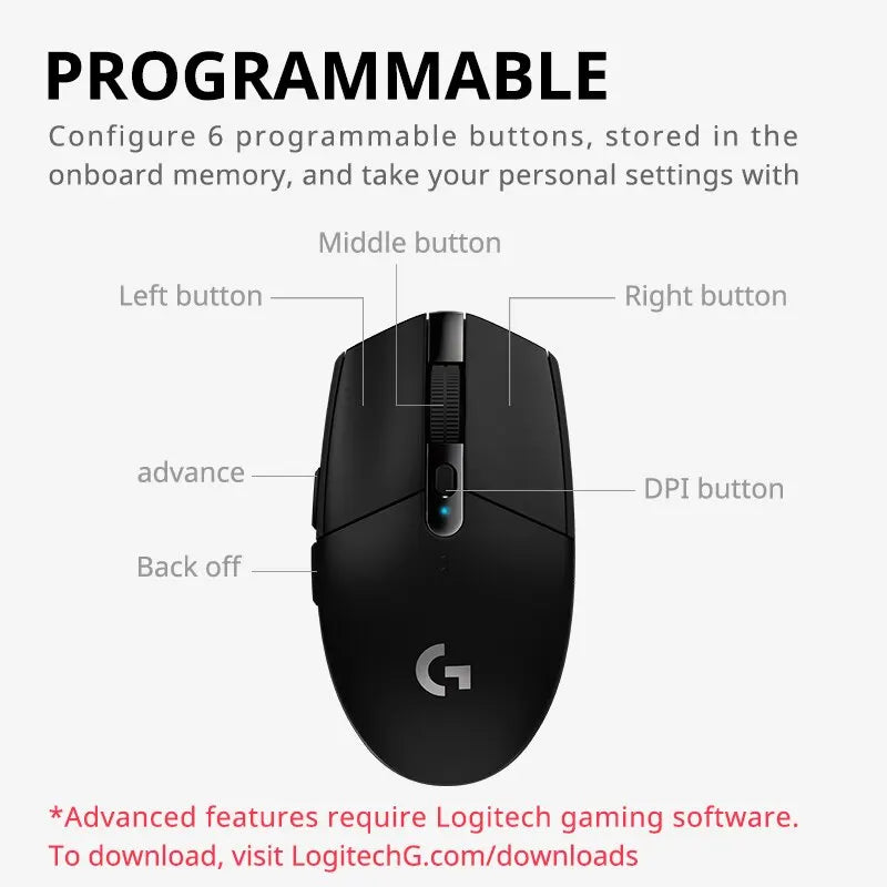 Logitech G304/G305 Wireless Gaming Mouse