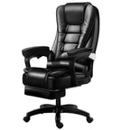 Leather Executive Office Chair Gaming Adjustable Modern Ergonomic Chair Mobile Massage Designer Silla Oficina Salon Furniture