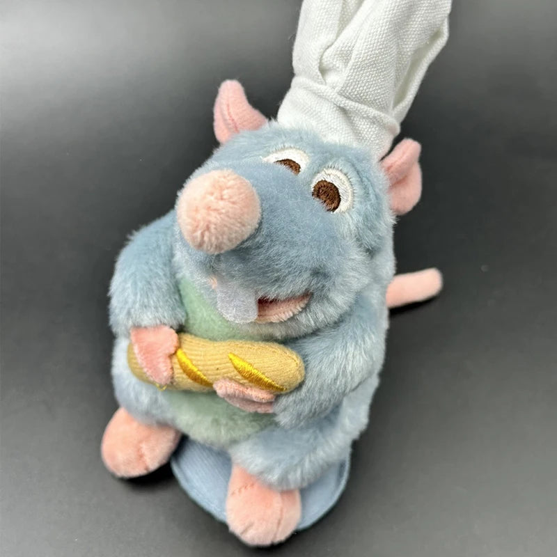 Anime Ratatouille Chef Remy Magnetic Plush Toy Room Decora Doll Kid Shoulder Plush Doll Decoration Headband Toys Birthday Gifts