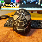 SpiderMan Brand New Day Adult Cosplay Mask with Magnetic Back Cover 3D Webbing Strips Resin Faceshell Cosplay Helmet