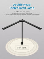 Double Single Head Led Clip Desk Lamp Dimmable Computer Table Lamps Monitor Light Architect Table Lamp for Office Reading Lights