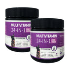 24-in-1 Dog Vitamins and Supplements Multivitamin Chewable for Dog Skin Coat Heart Joint Gut Liver Brain Eyes Immune Support