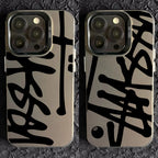 Luxury Stus Phone Case For iPhone 17 17e 16e 16 15 14 13 12 11 mini Pro Max X XR XSMAX 8 7 Air Plus Anti Fall Matte Back Cover