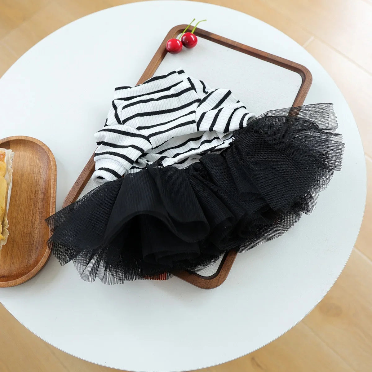 Halloween Costumes Dresses For Dog Elegant Pet Vest With Tutu Skirt Autumn Winter Girl Female Pet Toy Poodle Small Breeds Cat