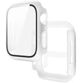 Tempered Glass+Cover For Apple Watch 11 10 9 8 7 46mm 42mm PC Bumper Screen Protector Case iWatch Series 7 6 5 4 SE3 44 40 45mm