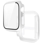 Tempered Glass+Cover For Apple Watch 11 10 9 8 7 46mm 42mm PC Bumper Screen Protector Case iWatch Series 7 6 5 4 SE3 44 40 45mm