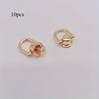 10pcs,  Bag Modification Accessories, Hardware Accessories, Suitable for Bags and Phone Cases, with Screw Accessories