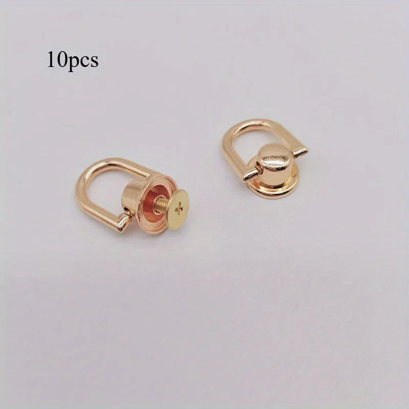 10pcs,  Bag Modification Accessories, Hardware Accessories, Suitable for Bags and Phone Cases, with Screw Accessories