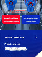 New Spider Cobweb Launcher Toys Silk Web Shooters Cosplay Model Manga Wrist Webshooter Gloves Accessories Props Gift for Fans
