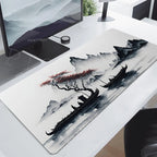Ink Painting Desk Mat Gamer Mousepads Company Mouse Pad Office Desk Pads Large Mousepad Chinese Style Mouse Mats For Computer
