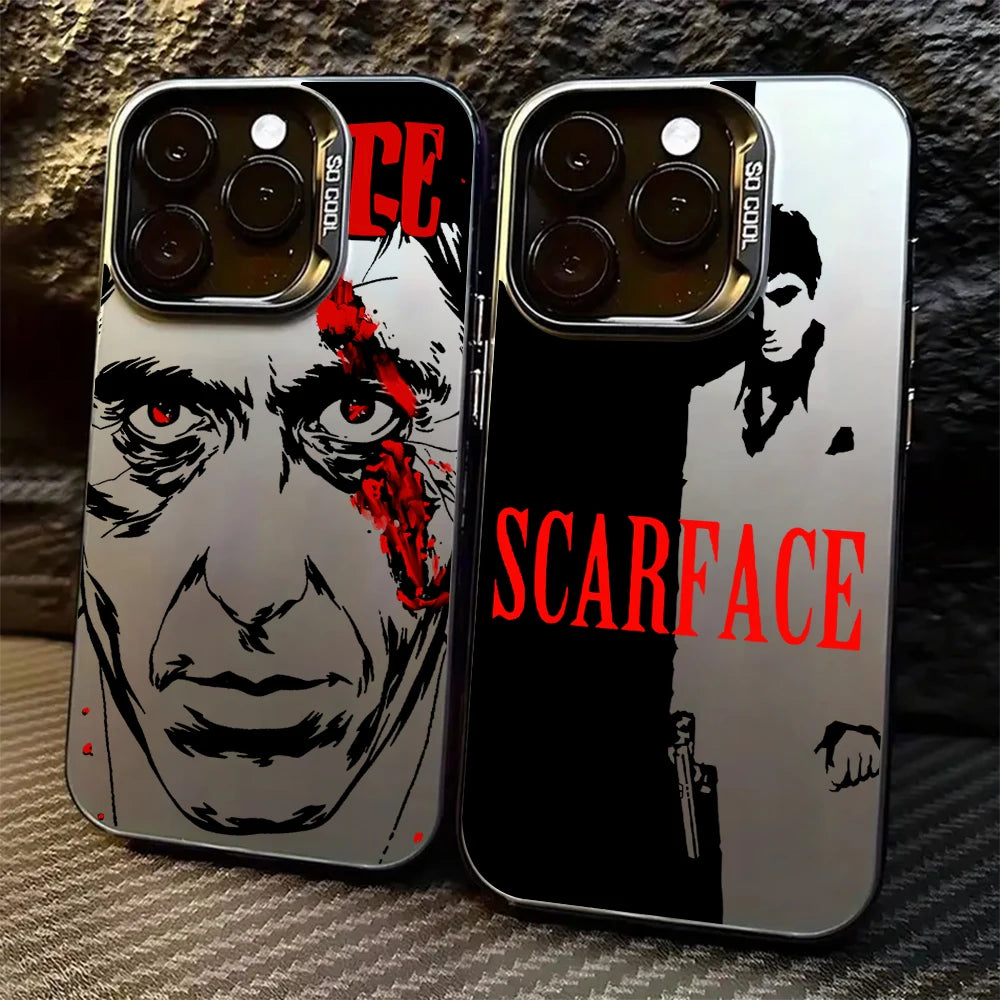 Fashion Hot S-Scarface Phone Case for Samsung Galaxy S26 S25 S24 S23 S22 S21 FE Ultra Edge Plus 4G 5G Anti Fall Matte Cover
