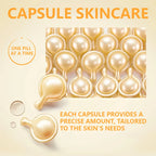 FDUAY Vitamin B5 Capsule Essence with Hyaluronic Acid Niacinamide & Hydrolyzed Collagen Complex for Firming Lifting & Smoothing