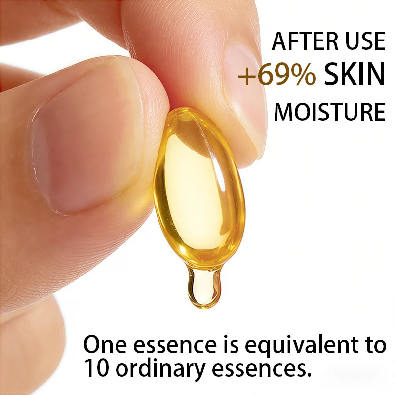 Vitamin E Skin Care essence, Retinol Vitamin E Deep Moisturizing Capsule essence, Moisturizing, Firming and Smoothing Skin, Cont
