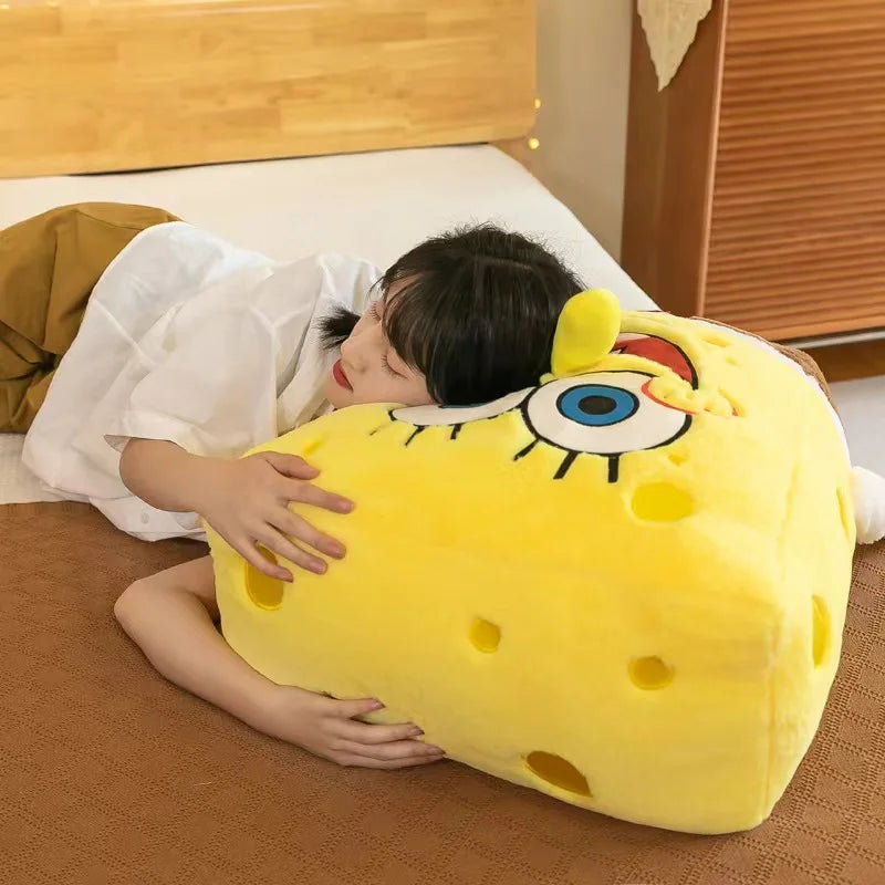 35-100CM SpongeBob Doll SquarePants Patrick Star Plush Anime Cartoon Toy Soft Cute Stuffed Collection Children's Birthday Gift