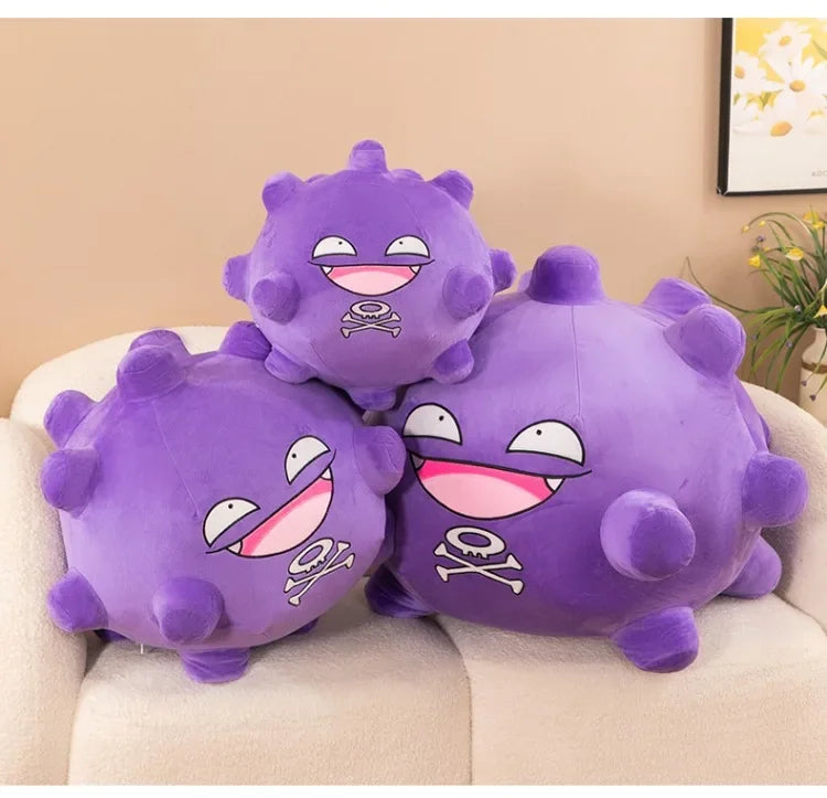 30/75cm Koffing Pokemon Plush Toys Large Anime Doll Cute Pillow Cartoon Huge Pokémon Plushie Stuffed Gift for Kids Christmas