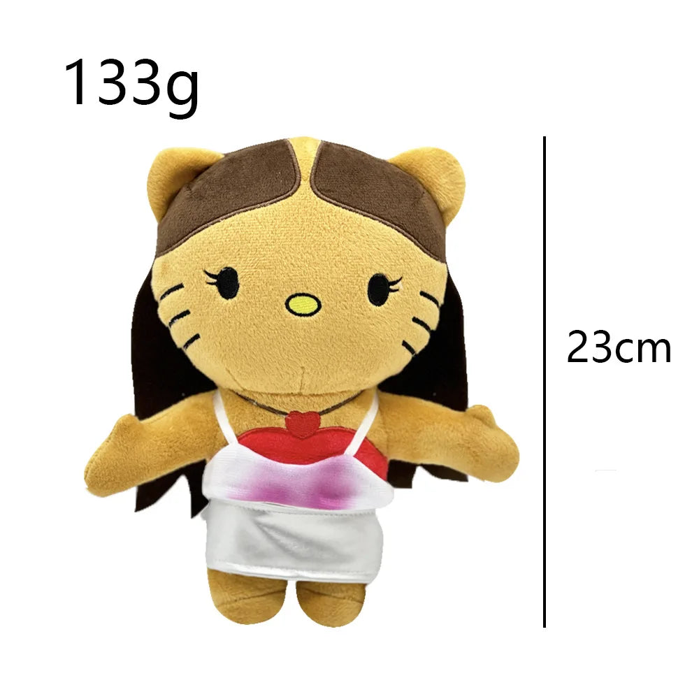 Multiple Styles Cute Cat Eminem XXXTentacion Frank Ocean Plush Toy Doll with Clothes Stuffed Soft Plush Toys Fans Collect Gift