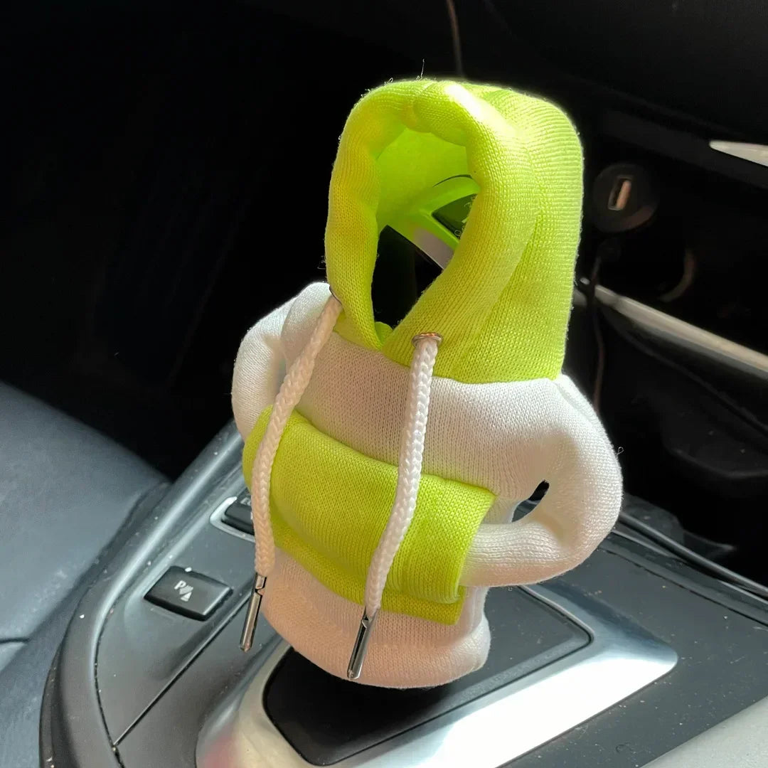 Car Hand Handle Gear Sweatshirt Shark Frog Hoodie Shift Cap Fashion Shift Hoodie Car Shift Knob Cover Car Fashion Accessories