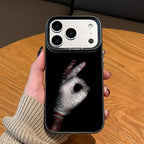 D-Drake Iceman Black Matte Phone Case For iPhone 12 11 14 13 17 16 15 Pro Max Large Lens Frame Cover